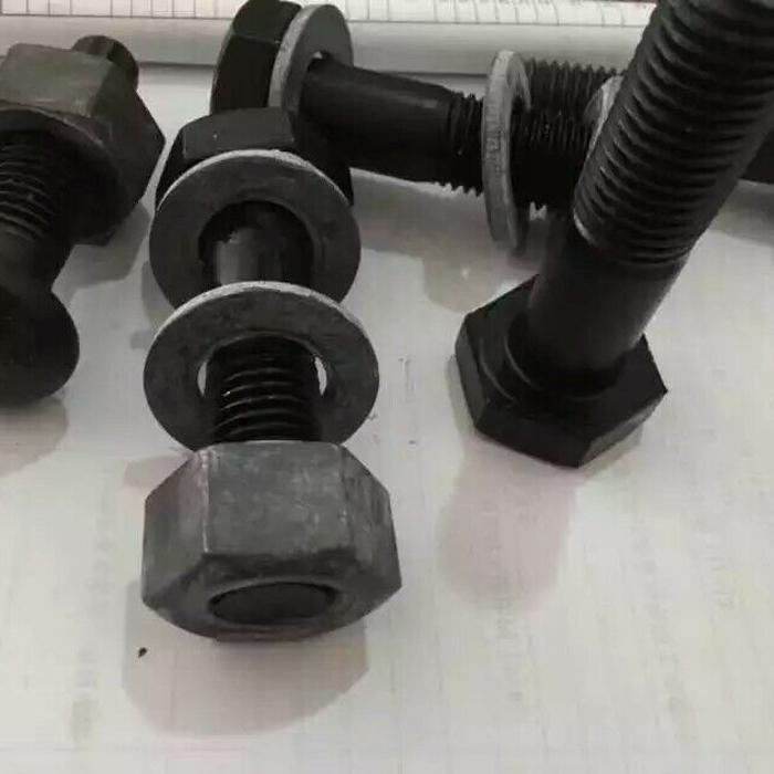 邯鄲市廠家直銷 鋼結(jié)構(gòu)螺栓 連接副GB1228 M22*80-150-10.9級調(diào)質(zhì)螺栓圖片_高清圖_細(xì)節(jié)圖-邯鄲市尚鼎緊固件制造 -